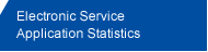 Electronic Service Application Statistics 