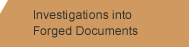 Investigations into Forged Documents