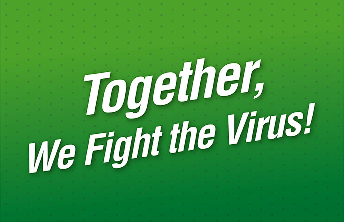 Together, We Fight the Virus!