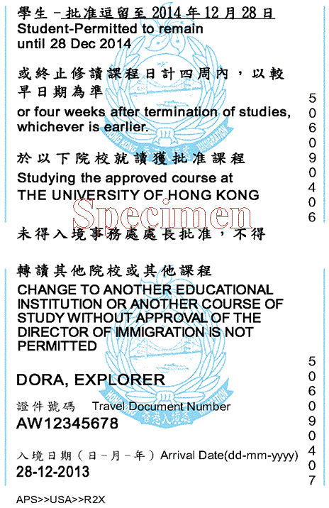 Not Employable -Other Common Endorsement / Landing Slip Samples (For students)