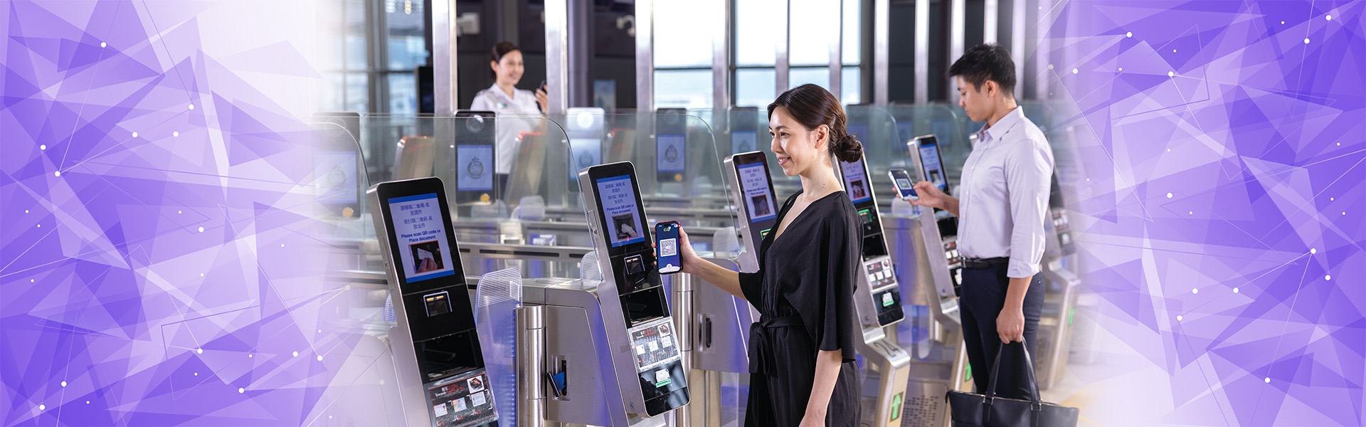 Banner - Contactless e-Channel service