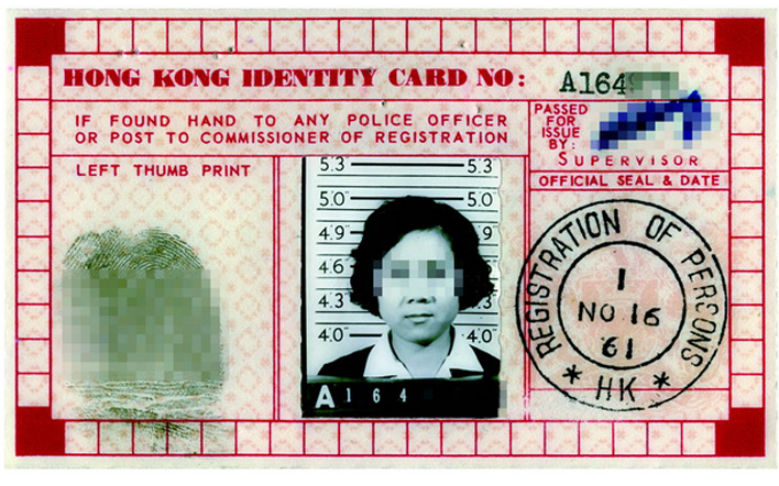 Laminated Identity Card