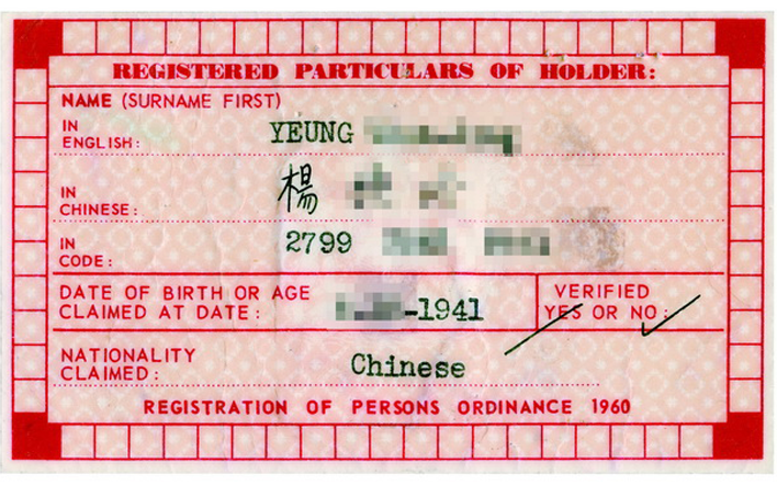 Laminated Identity Card