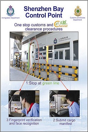 One stop customs and immigration clearance procedures