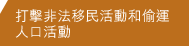 打擊非法移民活動和偷運人口活動