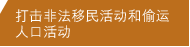 打击非法移民活动和偷运人口活动