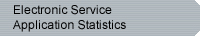 Electronic Service Application Statistics 