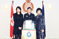 An officer was appointed as the ‘Hong Kong Courtesy Ambassador’.