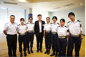 ‘Immigration Department Youth Leaders’ programme helps students foster positive values and the spirit of serving the society, as well as widen their horizons.